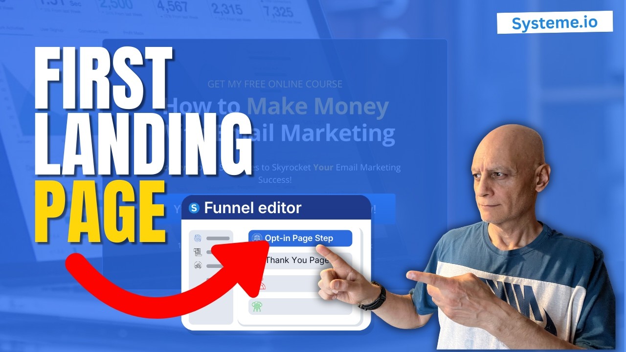 Your First Opt In Page in Systeme.io Start Here