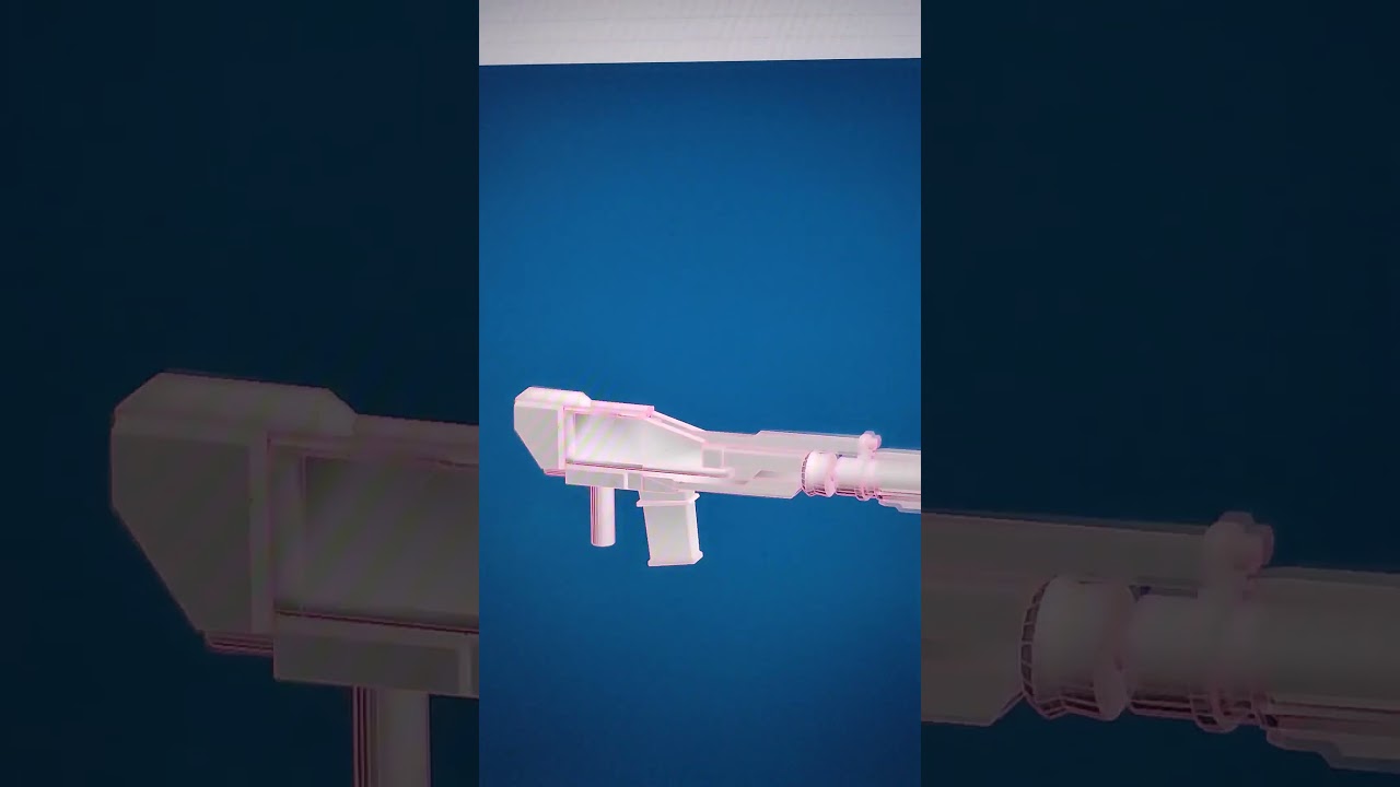Optimus Prime Ion Blaster | AR Papercrafts #3dmodel #transformersriseofthebeasts #riseofthebeasts