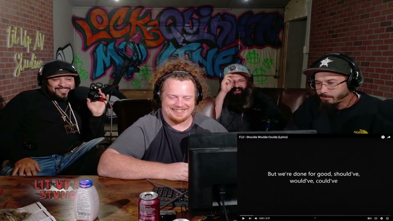Lit Up AV Reactions: FLO - Shoulda Woulda Coulda (Lyrics)