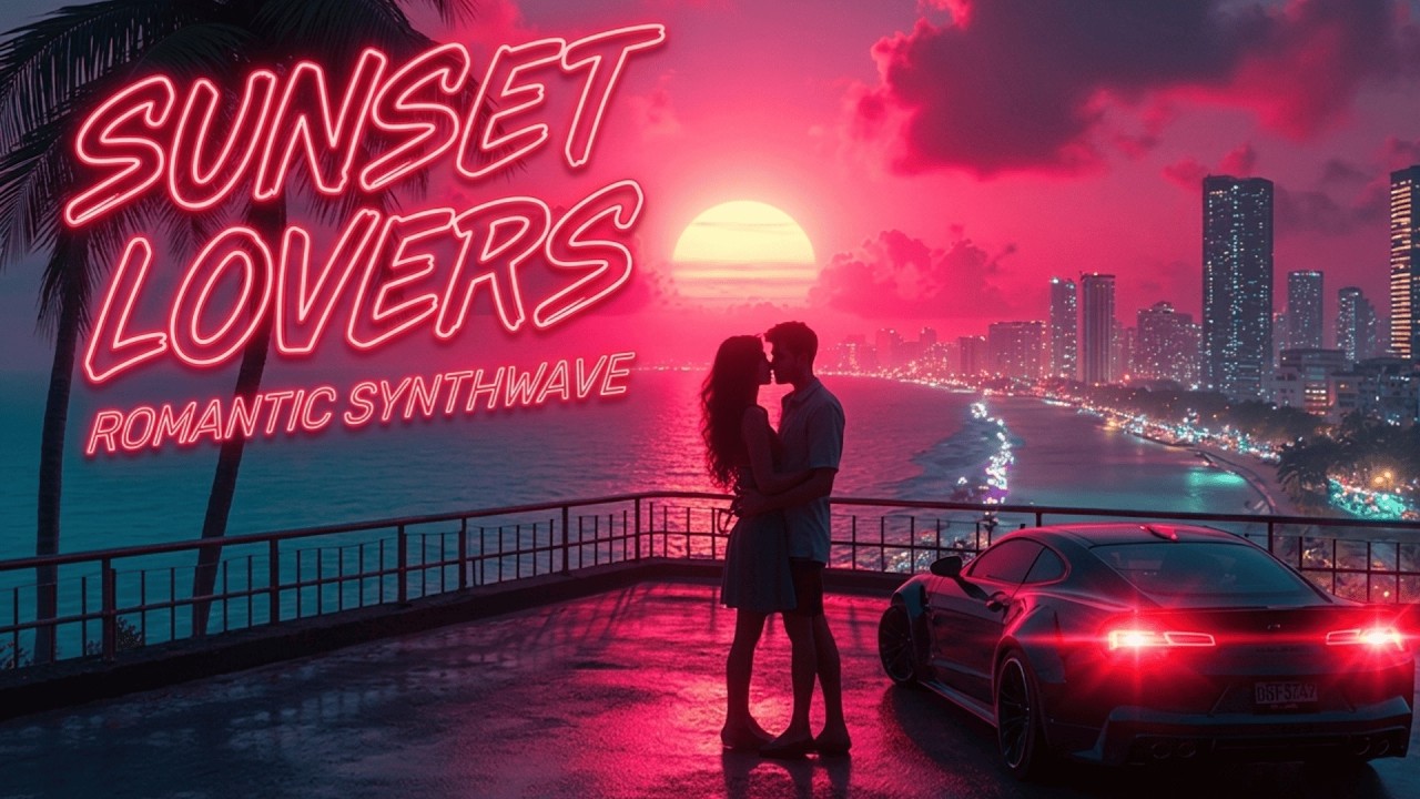 Sunset Lovers — Romantic Synthwave | Nostalgic 80s Retrowave Drive