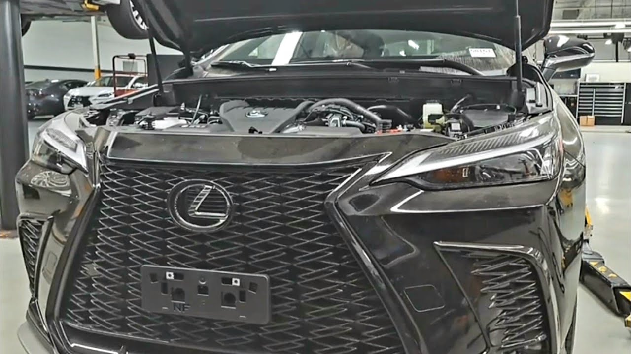 Behind the Scenes: 2022 Lexus NX350 Pre-delivery Inspection #lexus #automotive #mechanic #NX350