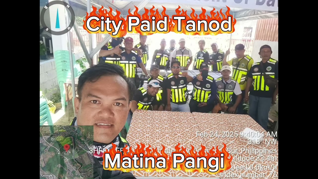 City Paid Tanod ng Matina Pangi