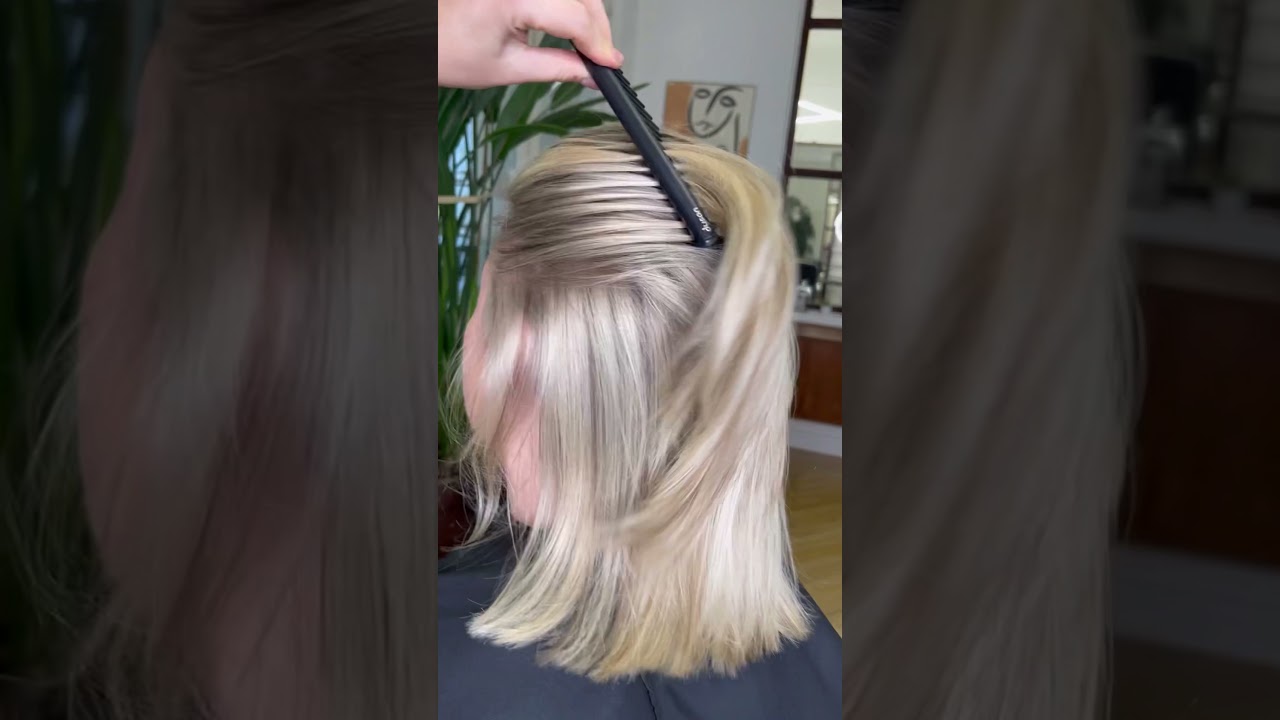 Platynowy blond z ciemnych włos&oacute;w ☺️