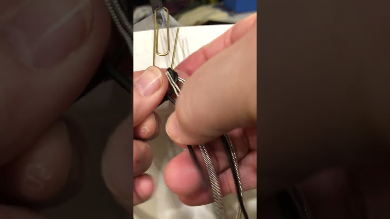8 strand chevron braid - part 1 starting