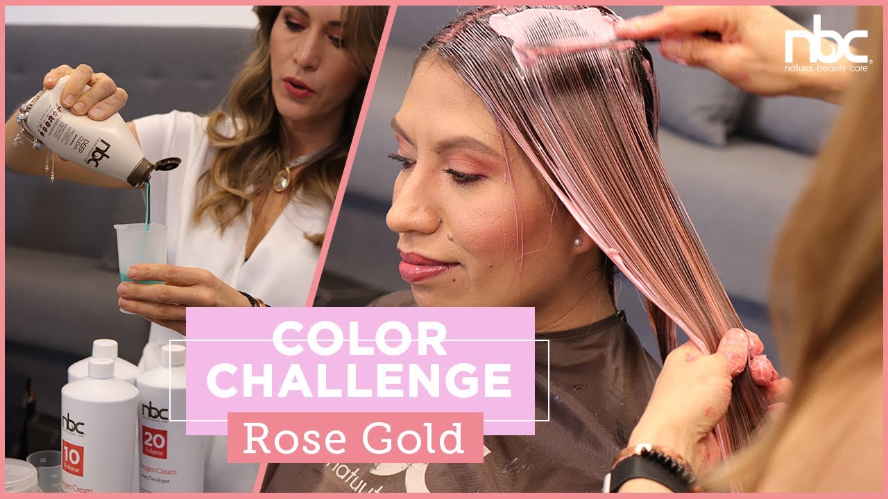 Color Challenge | ROSE GOLD  | Natural Beauty Care