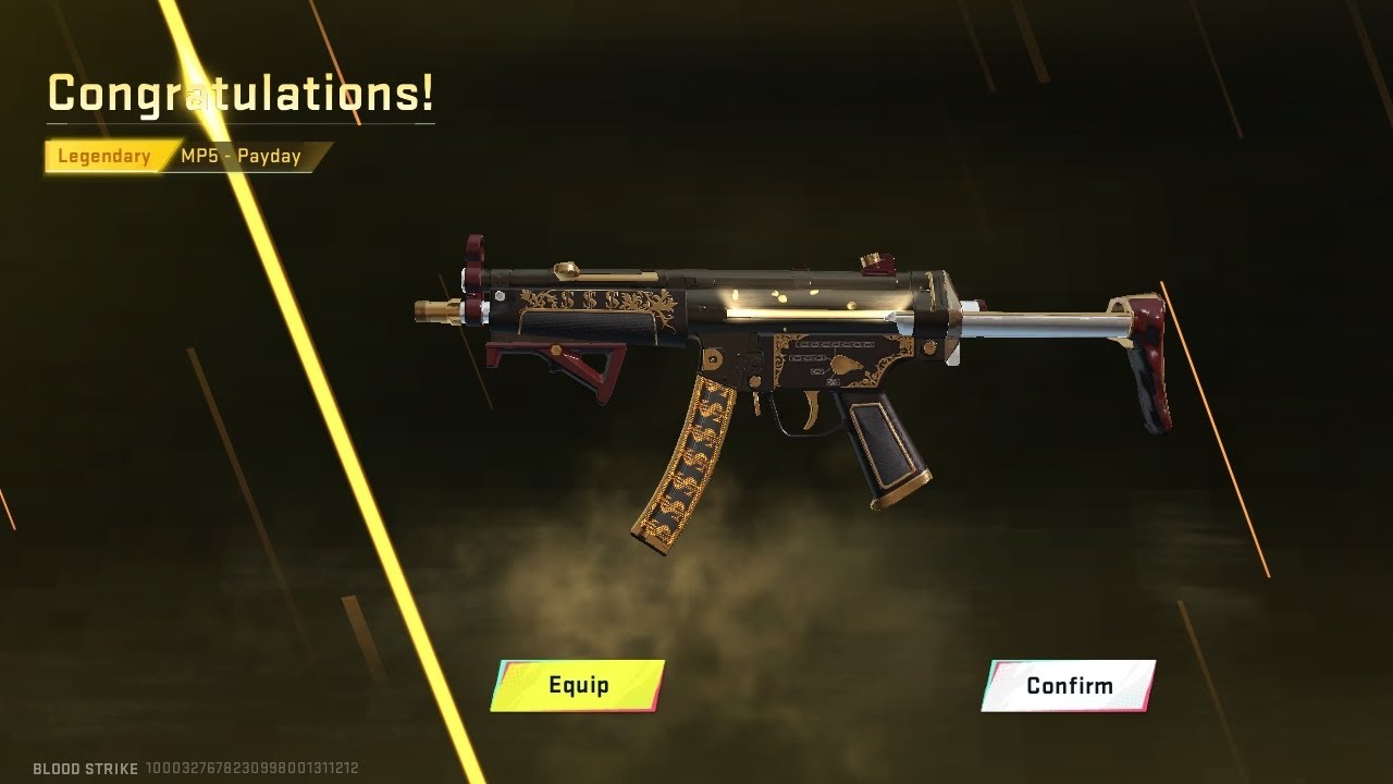 Trying the mp5 payday after a long time in Bloodstrike 