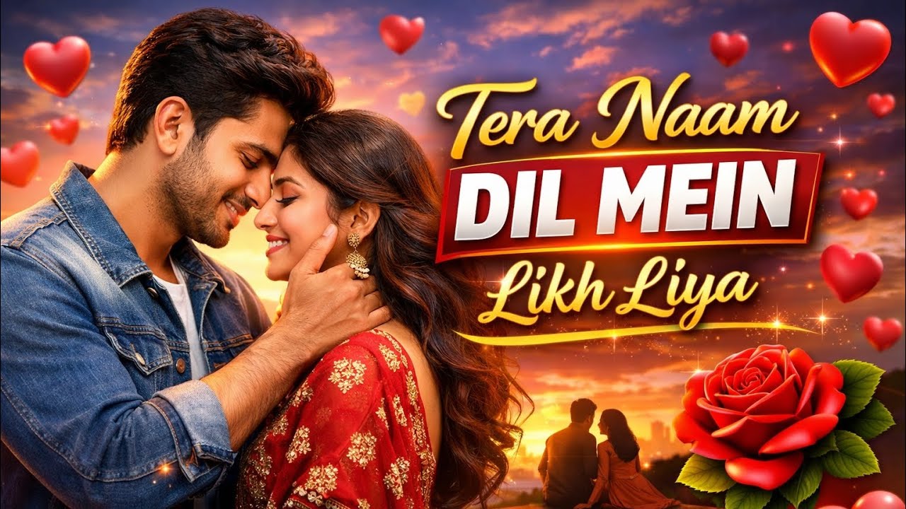 Tera Naam Dil Mein Likh Liya ❤️ | Romantic Love Song 2026 | Most Trending Love Song 🎵 New Song 