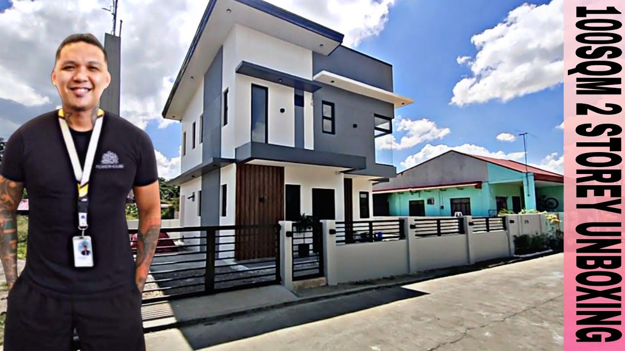 Inside a Very Spacious 2 storey 100 sqm House! 
