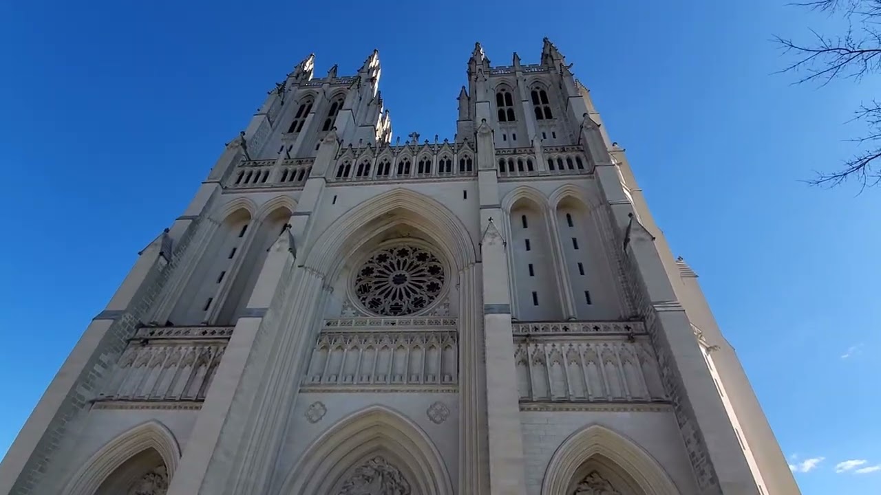 Visitando la Cathedral National de Washington DC (Iglesias Episcopal)😍😍
