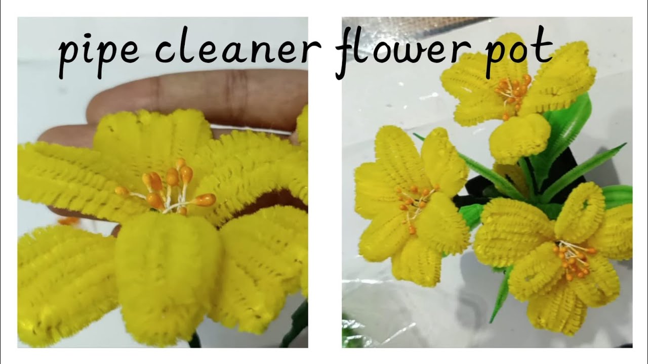 🌸 Unbelievable Pipe Cleaner Flower DIY! Easy Craft That Looks Real @SOMACRAFTANDCREATIONS 