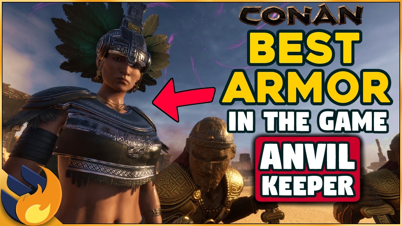 Хранитель НАКОВАЛЬНИ &mdash; Новая ЛУЧШАЯ броня в игре?! | Conan Exiles Enhanced