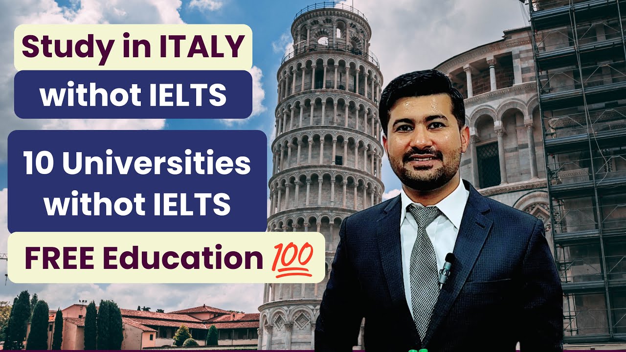 Italy Universities For International Students | FREE Education in Italy Without IELTS| #studyabroad