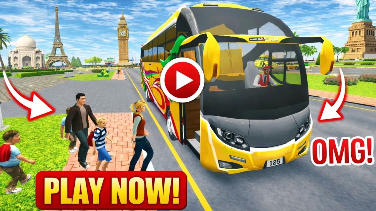 Heavy Bus Simulator: Passenger Pick & Drop | Bus Wala Game