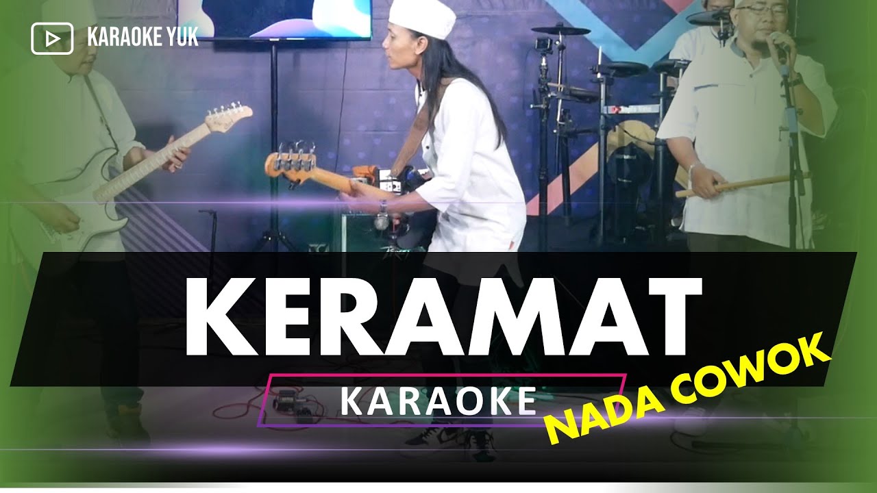 KERAMAT NADA COWOK PRIA KARAOKE