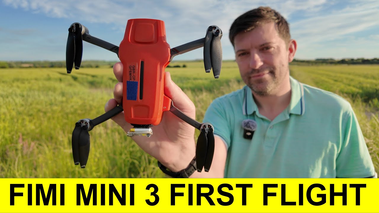 FIMI MINI 3 FIRST FLIGHT. THIS DRONE IS FEATURE PACKED!