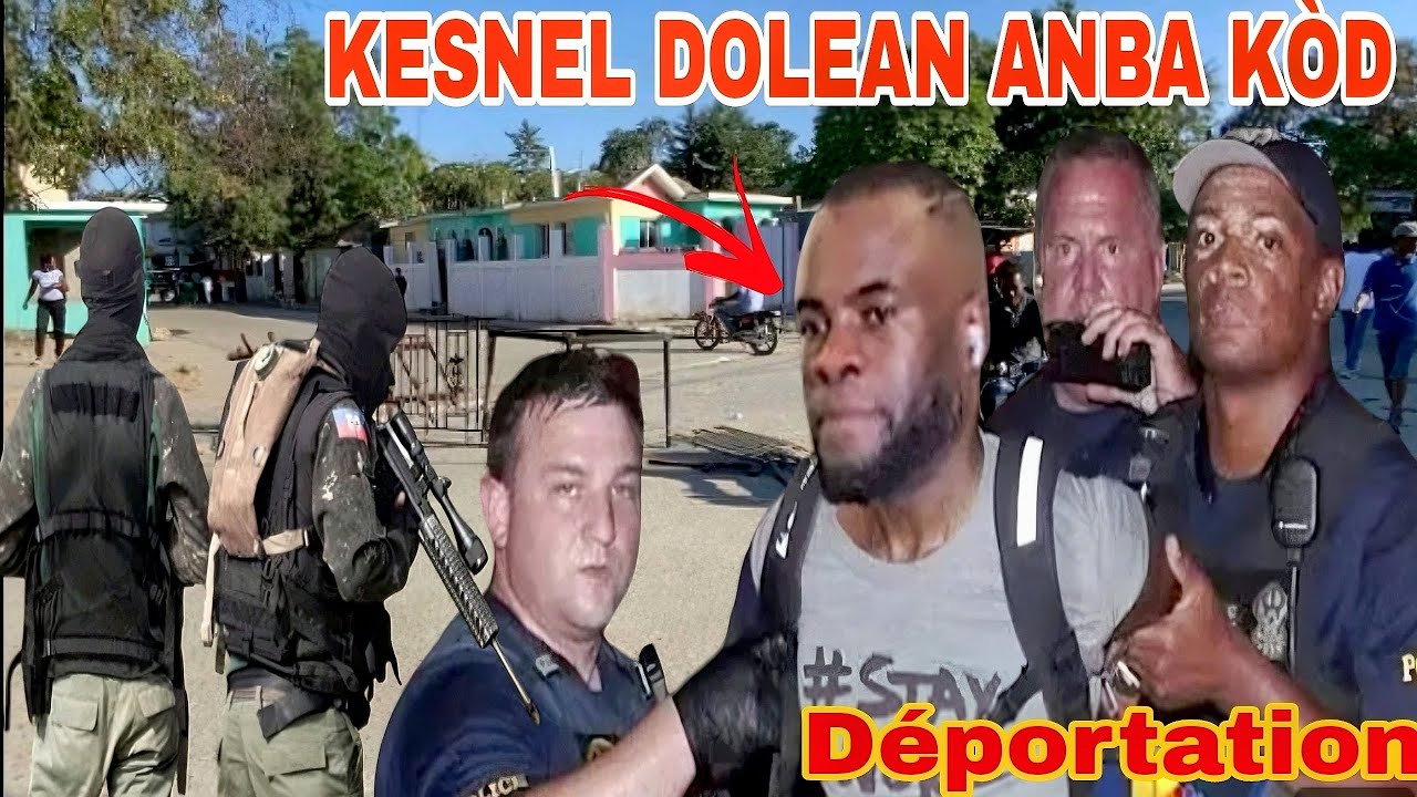 29 Janvier 2025,Lapolis nan USA mare Kesnel Dorlean,D&eacute;portation Kesnel la f&egrave; anpil Ayisyen mal...