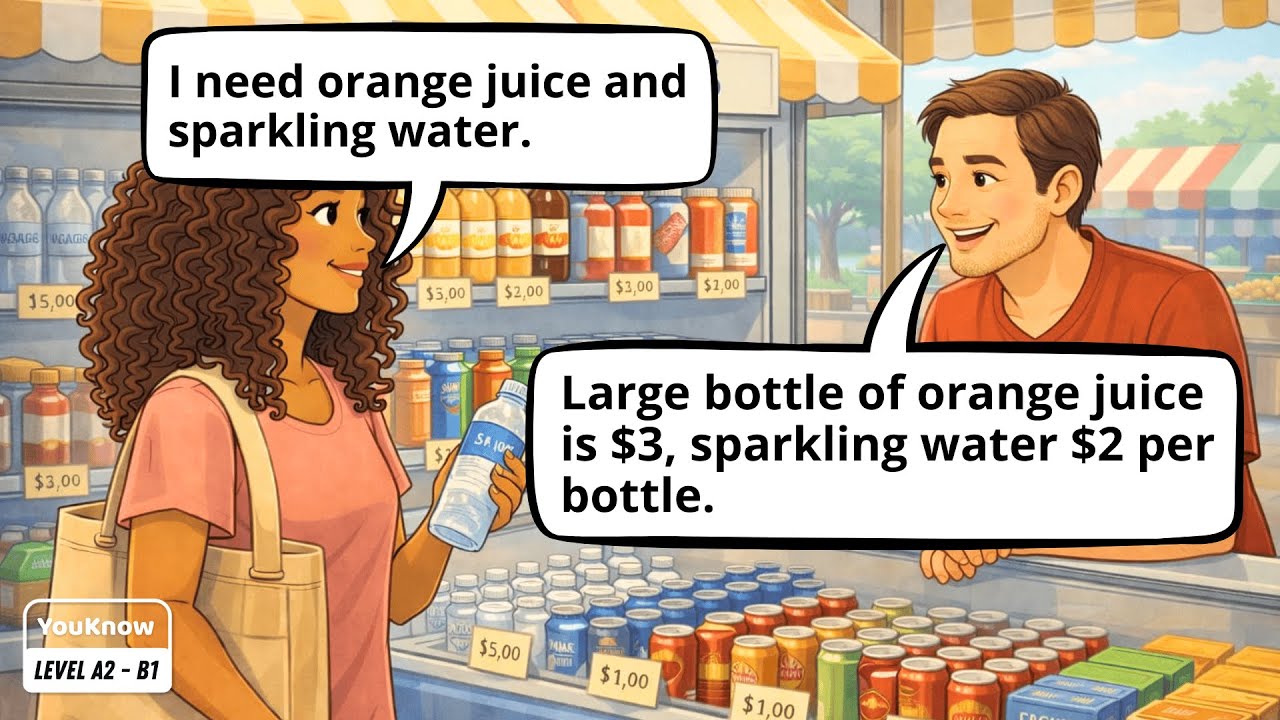 At the Market | Learn English Through Conversations