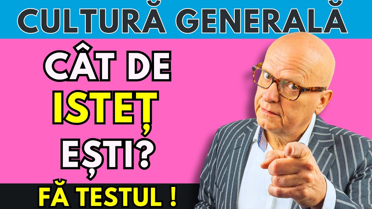🧠 Cât de isteț ești? Răspunde la cele 50 de întrebări și află!📚#intrebari #test #quiz #cultura