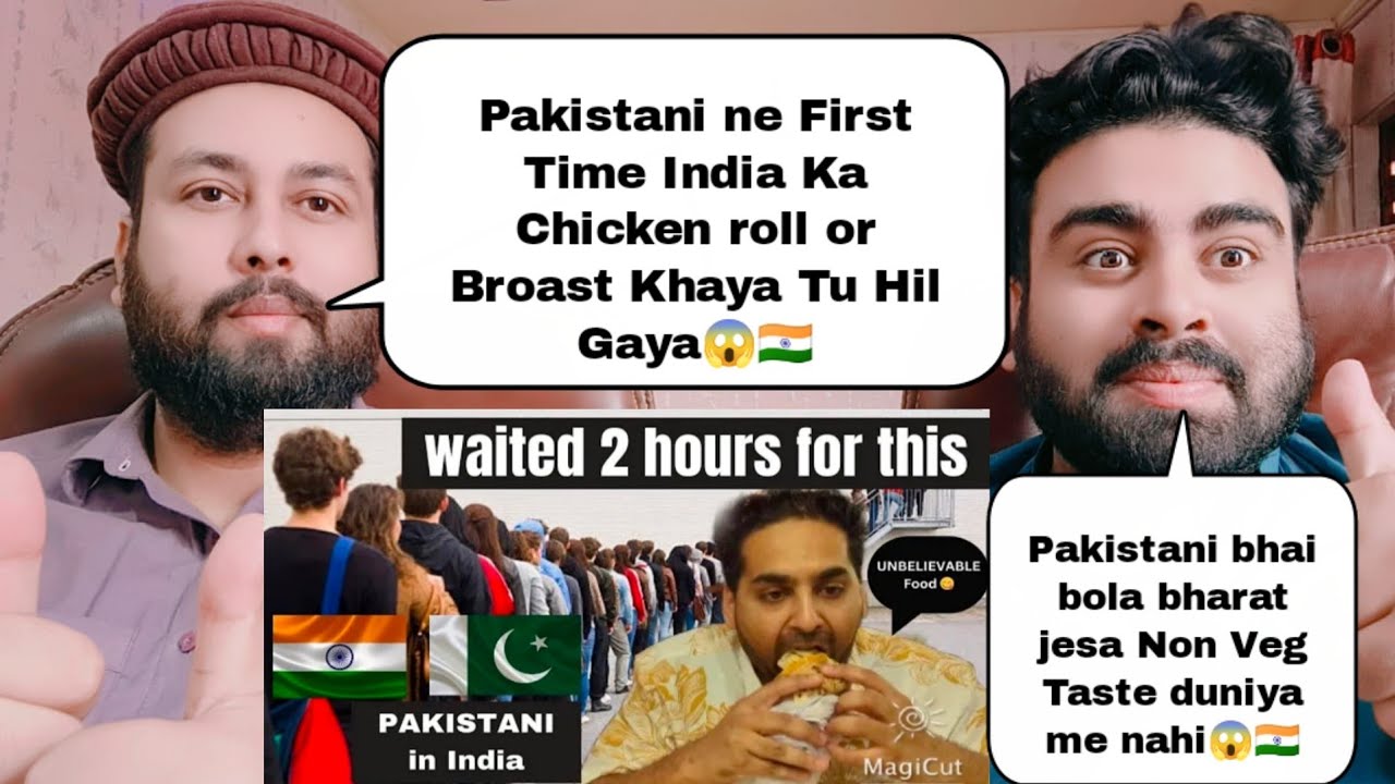 Pakistani First Time Try Indian Chicken Roll And Broast | Pakistani Try Indian Non Veg Food