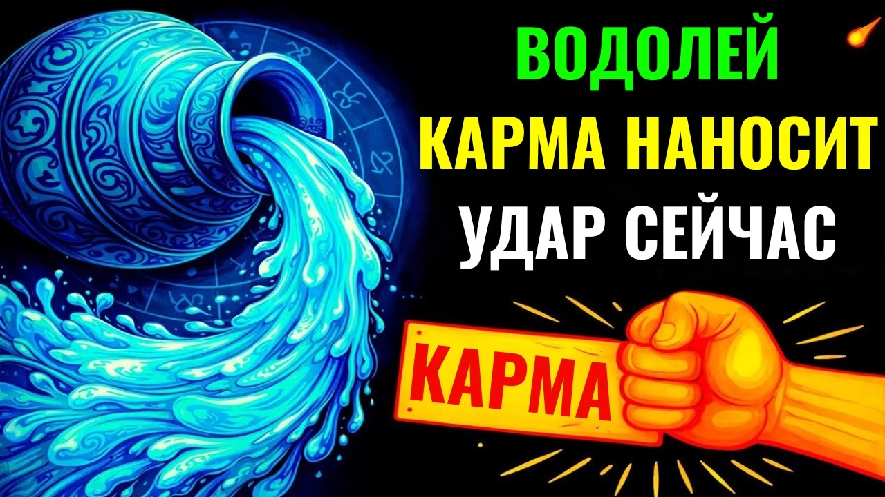 ВОДОЛЕЙ😱🔥 Карма настигла тебя 💥 Они потеряли всё! Твоя месть божественна😈