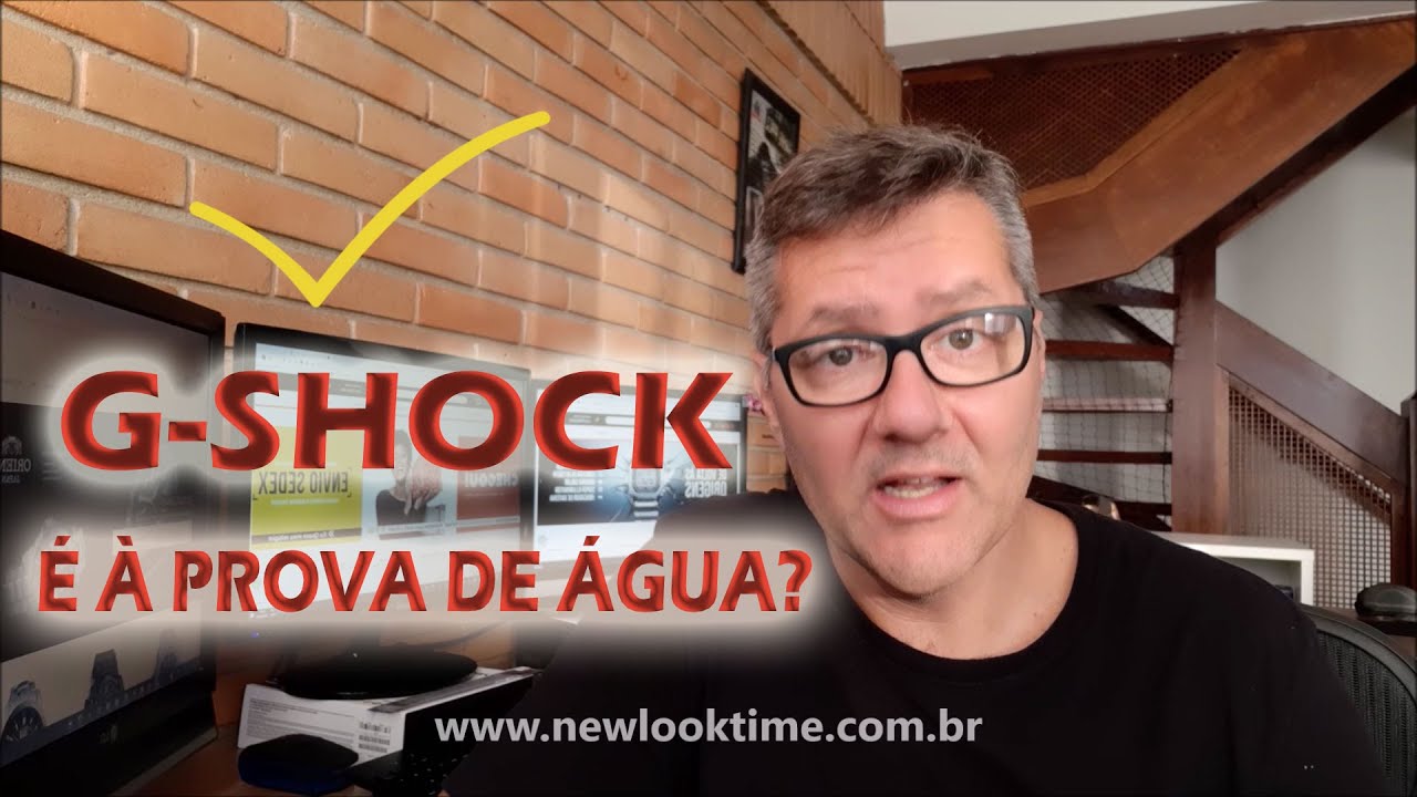 G-Shock é à prova de água? A New Look Time vai te explicar