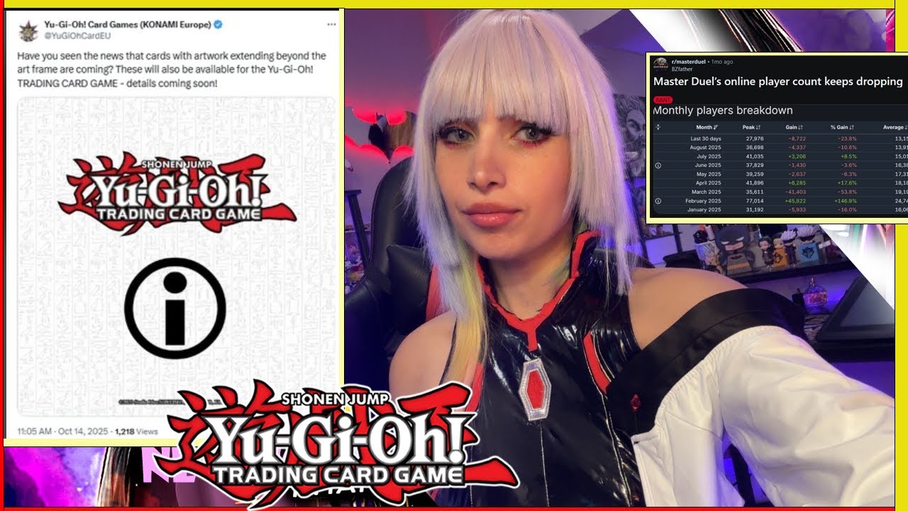 Yu-Gi-Oh! Новые иллюстрации OVERFRAME и выпуски Masterduel