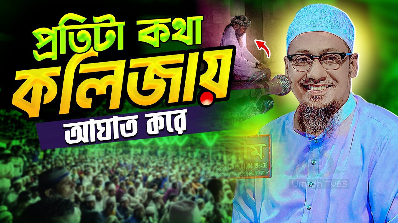 প্রতিটা কথা কলিজায় আ/ঘা/ত করে || আনিসুর রহমান আশরাফী ওয়াজ || Anisur Rahman Ashrafi