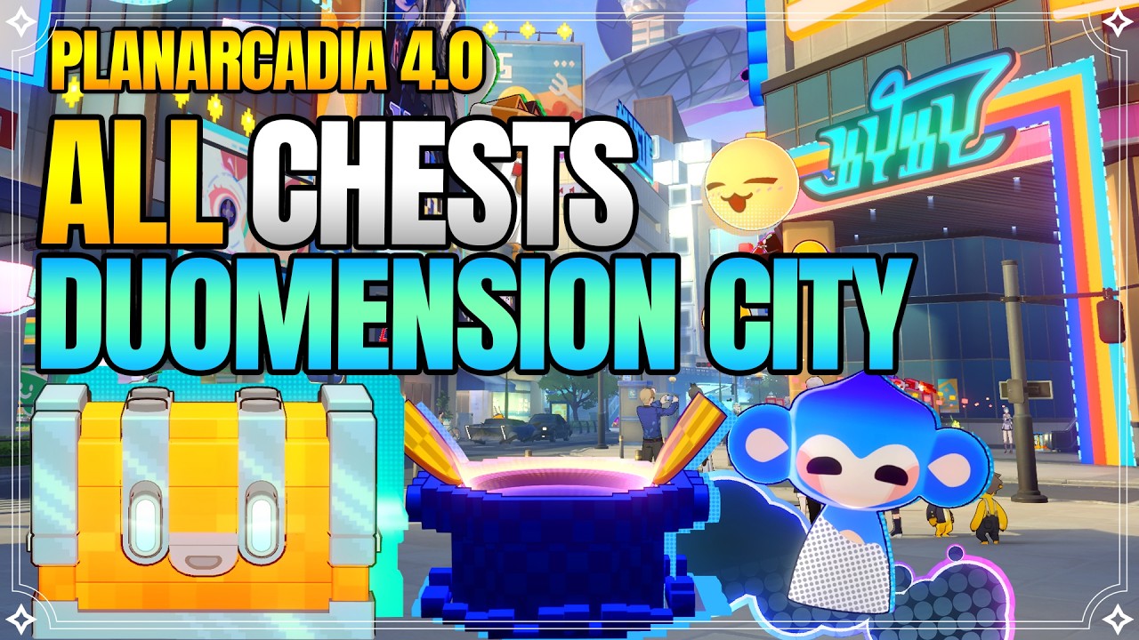 All Treasures in Duomension City - Planarcadia 4.0【Honkai: Star Rail】