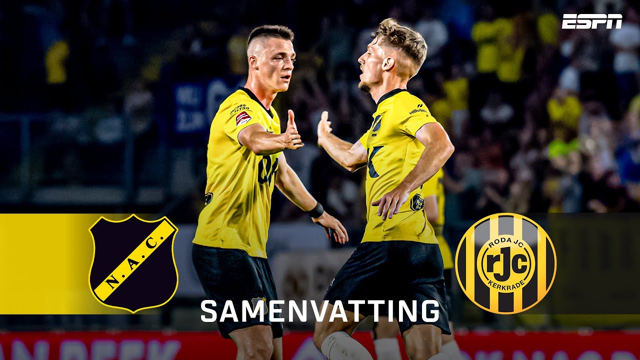 🥊 Hevige strijd in BREDA met een KANONSKOGEL van Roy Kuijpers 😨💥 | Samenvatting NAC - Roda JC