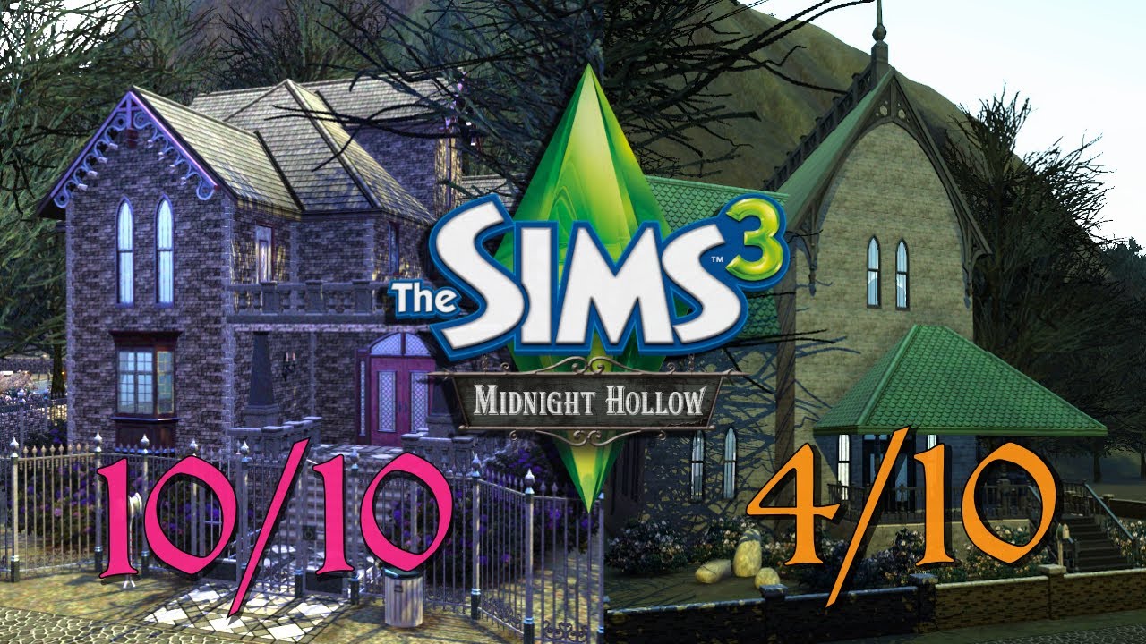 Judging and Rating Every EA Build in the Sims 3 Midnight Hollow Pt 2