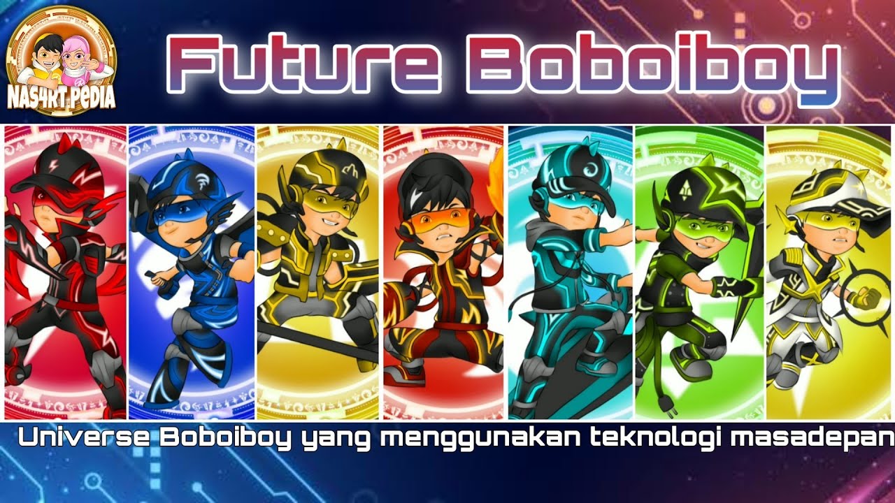 Future Boboiboy Kuasa 7 (fanart)