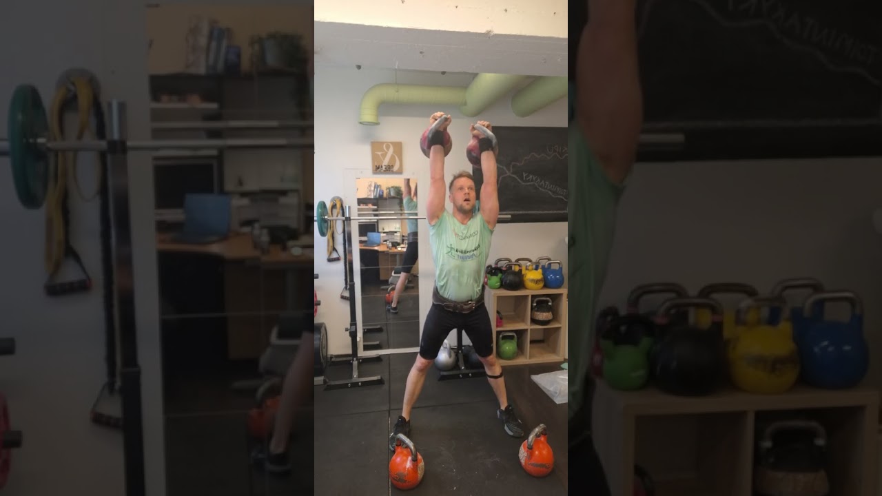 LC 2x30 kg 1+2+3+4+4+3+2+1 min work, 1+2+3+4+3+2+1 min rest, 155 reps