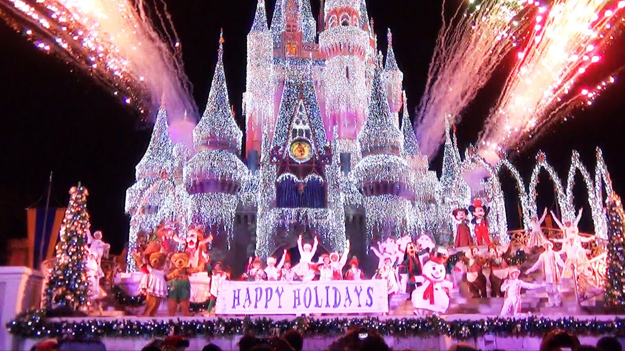 Celebrate The Season Show at Mickey's Very Merry Christmas Party 2014 - Jolly Holidays