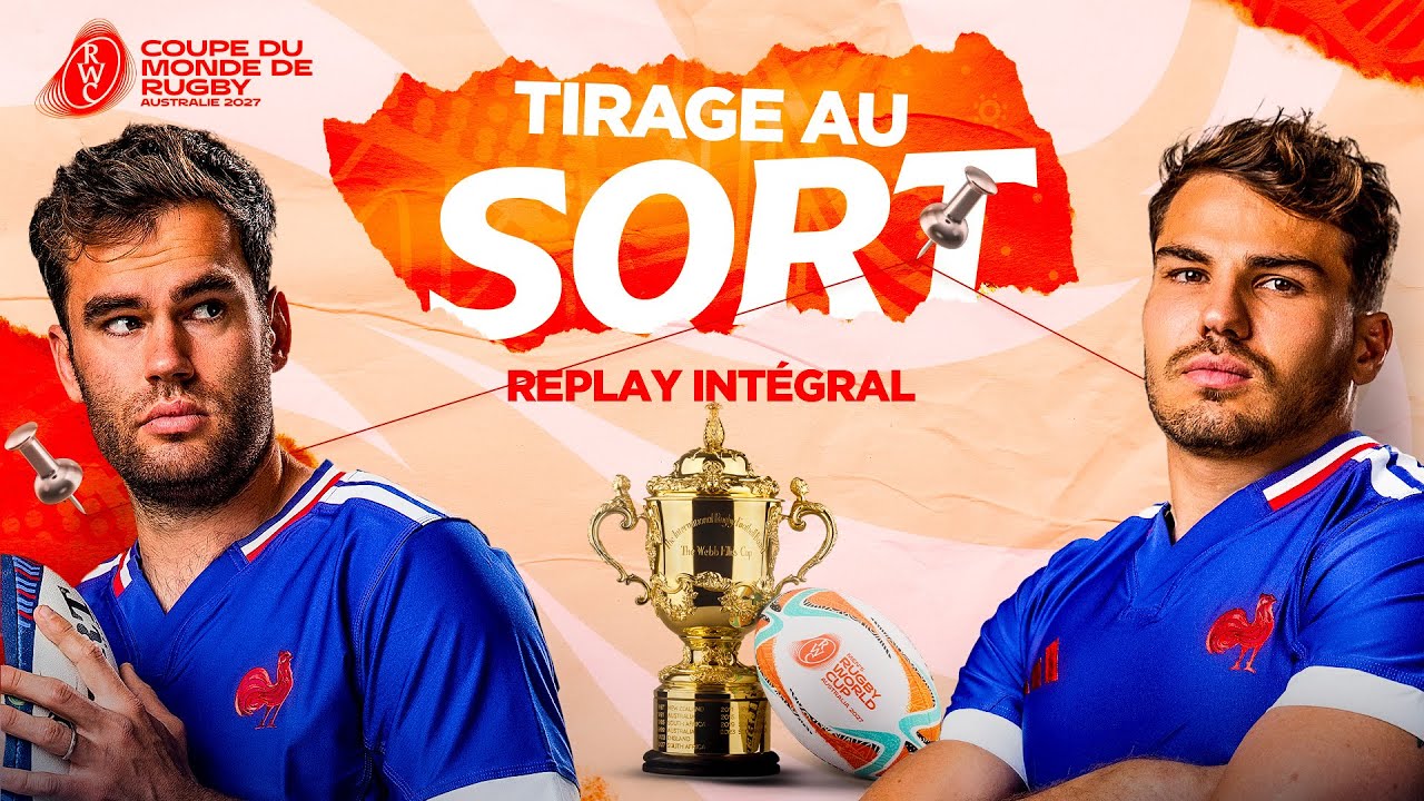 Tirage au sort de la Coupe du Monde de Rugby 2027