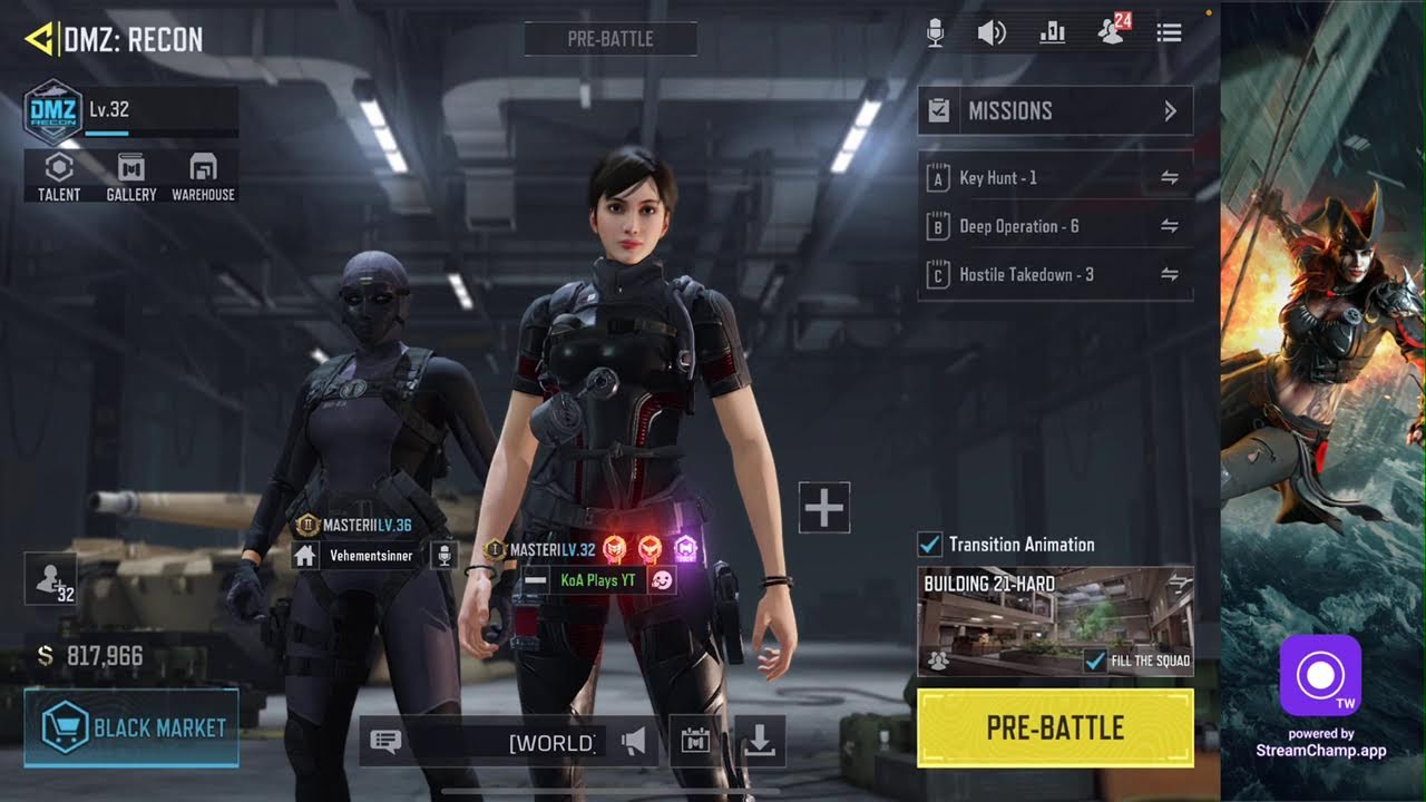 CoDM - MP, BR and DMZ