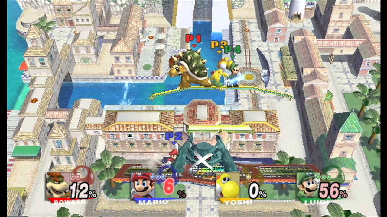Super Smash Bros. Brawl (4 player)