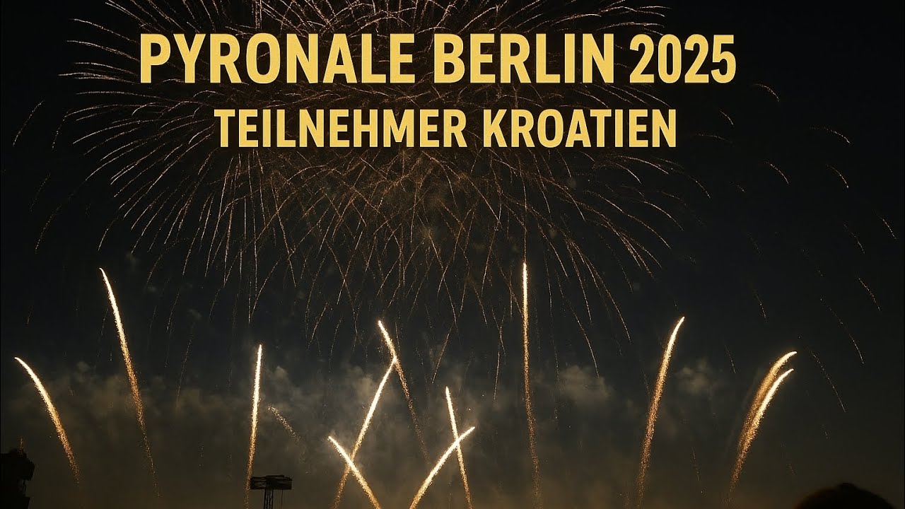 Pyronale Berlin 2025  Kroaten🥇 #fireworks #feuerwerk #kroatien #finale #goviral #goodvibes 