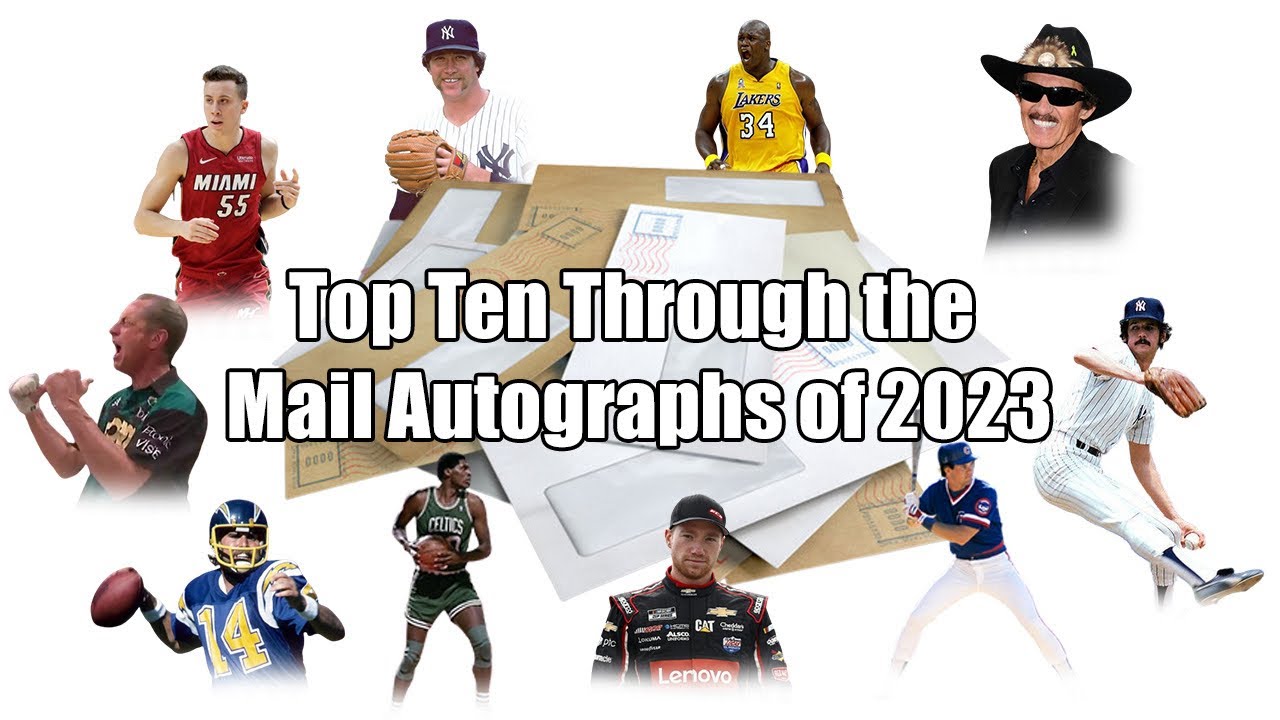 Top Ten Through The Mail Autographs of 2023