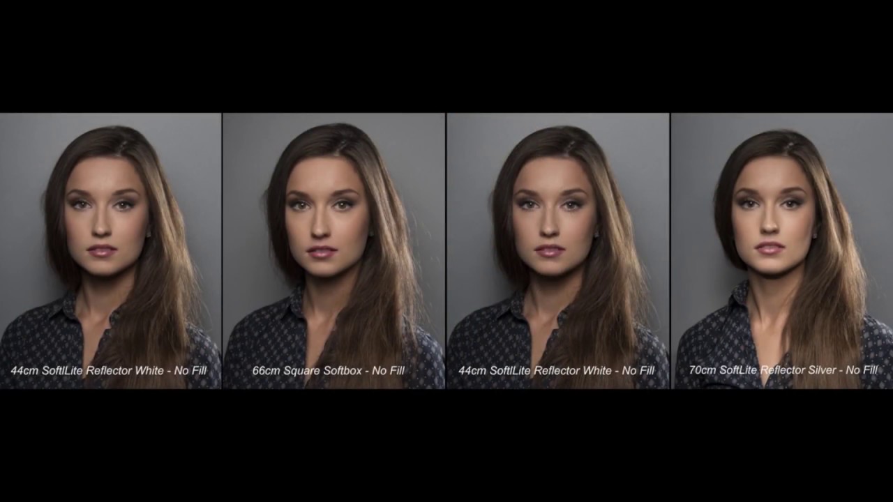 Elinchrom Beauty Dish Lighting Comparison