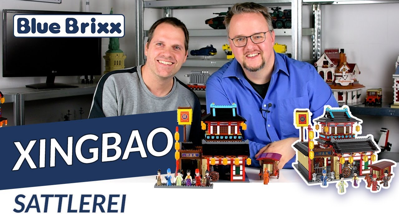 Sattlerei von Xingbao @ BlueBrixx - ein modulares Gebäude der Tang-Dynastie!
