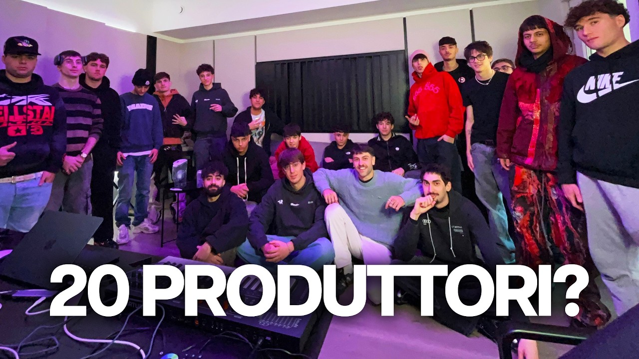 20 Produttori Vanno in Studio per 24 Ore