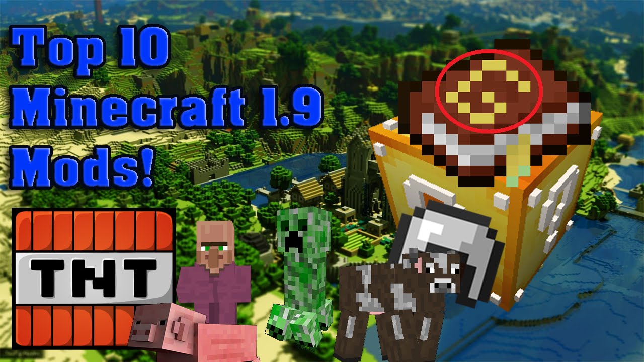 Top 10 Minecraft Mods (Minecraft 1.9) - 2016
