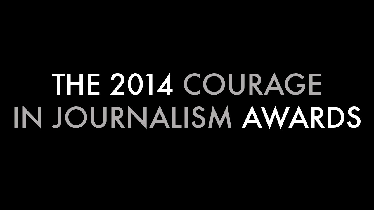 25th Courage in Journalism Awards - Trailer