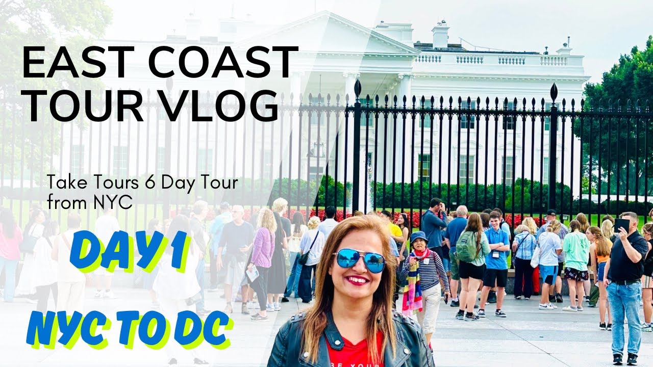 TakeTours East Coast Tour Day 1 | NYC to DC via Philly | Real Review (Mayi Tours)