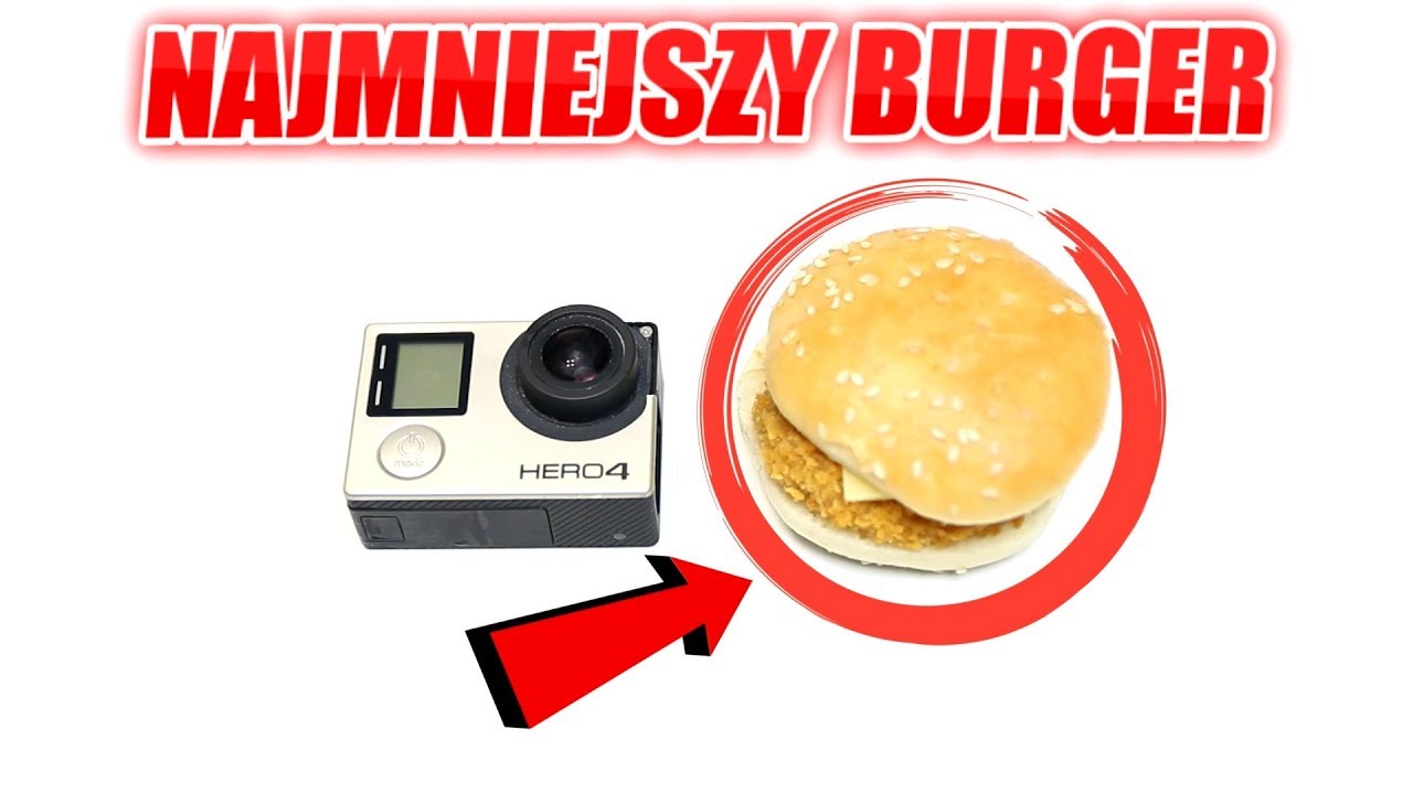 TEST NAJMNIEJSZY BURGER Z MARKETU