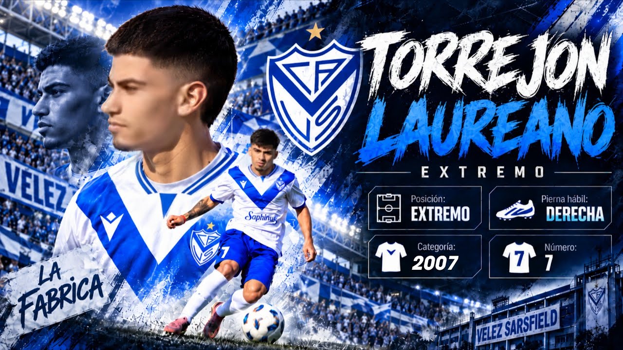 Torrejón Laureano (Delantero) - Vélez 2025