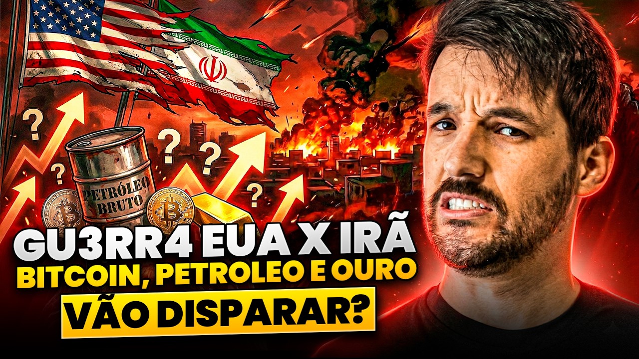 GU3RR4! PETRÓLEO, OURO E BITCOIN - E AGORA?