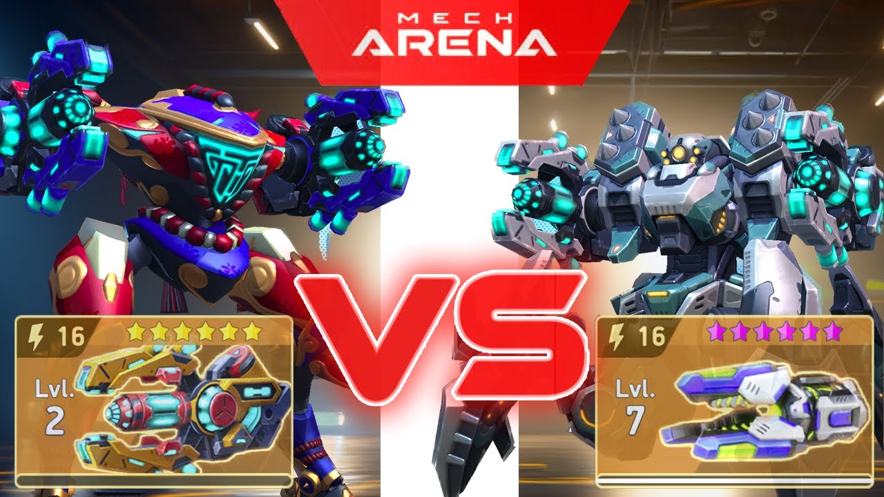 NEW Particle Beam: Scorpius VS Panther. Better than Graviton Beam and Railgun? | Mech Arena