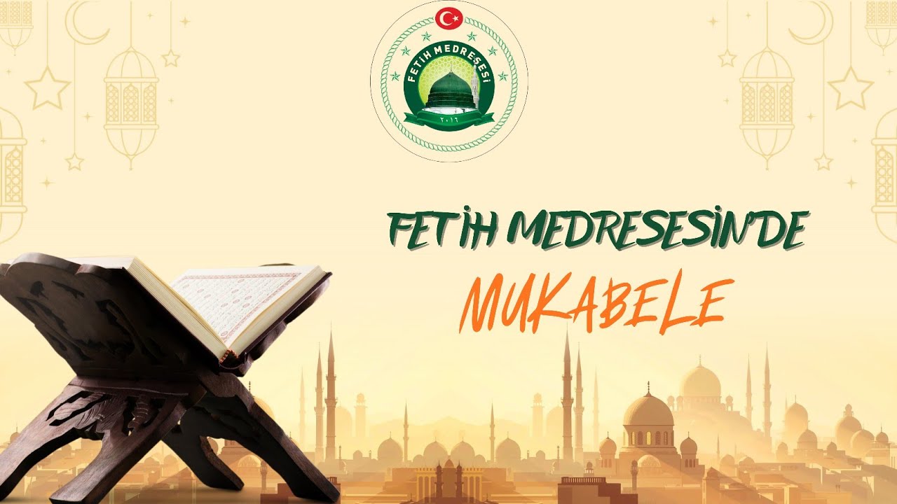 Fetih medresesi mukabele 6 .cüz