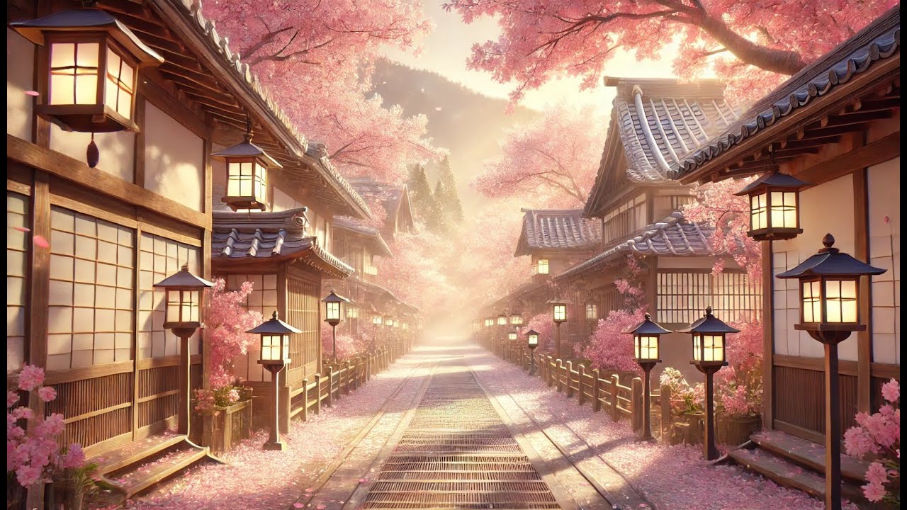 Lofi For That Perfect Spring Day | Cherry Blossoms Ambience | 35 Min Of Lofi Music